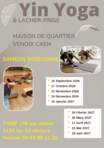 YOGA DU SAMEDI à venoix Caen avec Noémie d'Instant yoga caen